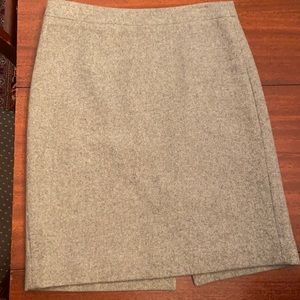 Jcrew skirt wool/acetate